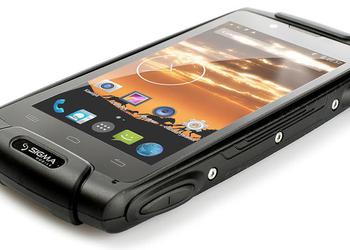 Sigma mobile X-treme PQ30:  защита IP68, восьмиядерный процессор и HD-экран