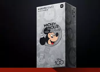 Xiaomi to unveil a special version of the Civi 3 smartphone in June, commemorating the 100th anniversary of the Walt Disney Company