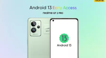 realme sta cercando volontari per testare Android 13 sull'ammiraglia realme GT 2 Pro