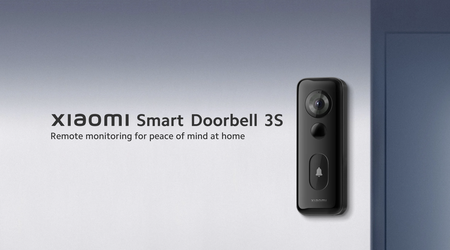 Xiaomi Smart Doorbell 3S with Wi-Fi 6 support, built-in camera and IP65 protection has made its global market debut