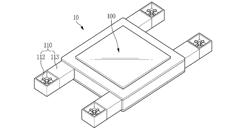 Запатентованный дрон Samsung распознает жесты и взгляд