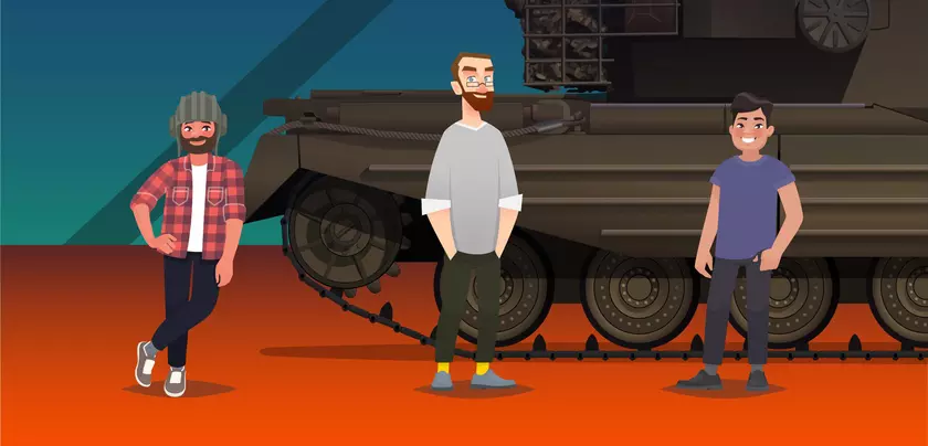 У 45% украинских игроков World of Tanks есть кошка, 91% предпочитают кофе, а один играет на ПК с 256 ГБ ОЗУ: залипательная инфографика Wargaming