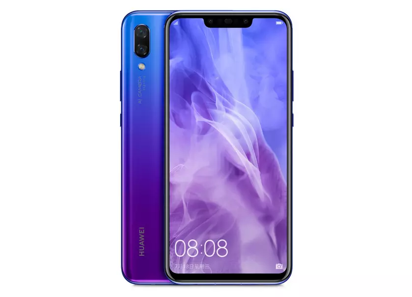 Представлен Huawei Nova 3: почти флагман с четырьмя камерами (обновлено)