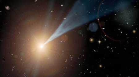 Gli scienziati sono riusciti a registrare per la prima volta la trasformazione di un quasar in un blazar - Hulk nel mondo della galassia ha iniziato a sparare getti relativistici verso la Terra