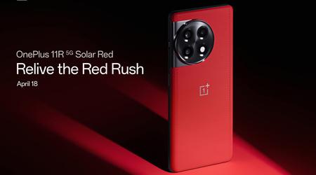 OnePlus 18 квітня випустить нову модифікацію OnePlus 11R Solar Red Edition