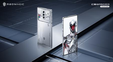 nubia Red Magic 8 Pro and Red Magic Pro+ become transparent - Deuterium Front Transparent Silver Wing introduced
