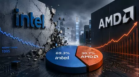 Intel perd le contrôle du marché x86 pour la première fois depuis 1995