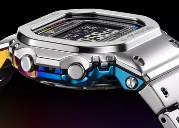 Классический монохром и радужный градиент: Casio выпустила цельнометаллические часы серии G-Shock с обновленным дизайном