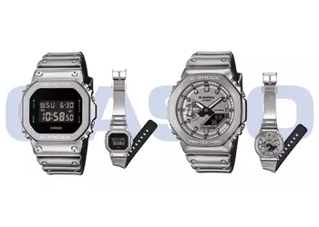 Casio может анонсировать новые металлические часы G-Shock GM-2100YM-8A и GM-5600YM-8 с функциями Tough Solar и водонепроницаемостью