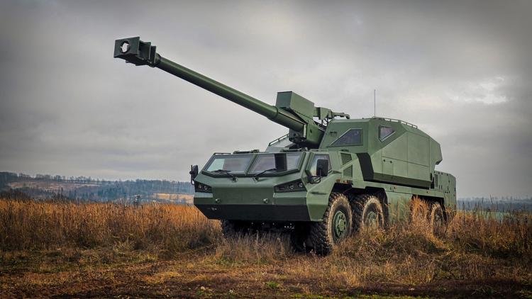 Нидерланды заказали для Украины 9 современных самоходных артиллерийских установок DITA