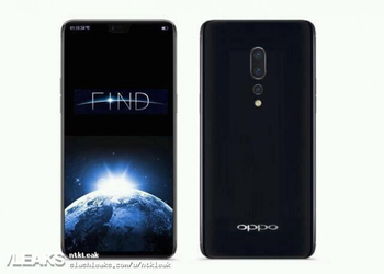 Oppo Find X: the future clone of the iPhone X with a triple camera and a Snapdragon 845 chip