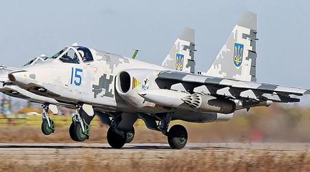 Ukrainian Su-25 adapted for French Hammer bombs