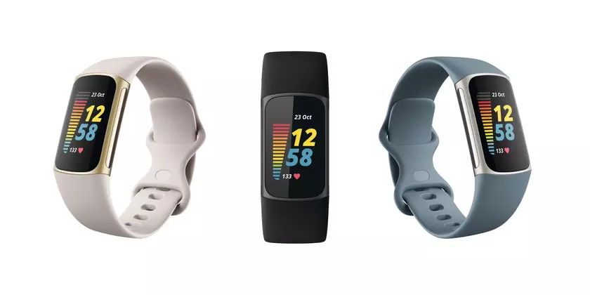 Новый смарт-браслет Fitbit Charge 5 показали на рендерах: большой дисплей и три расцветки на выбор