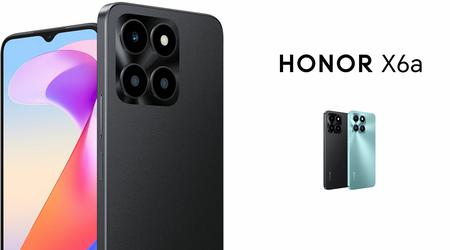 Honor X6a - Helio G36, écran HD+ TFT 90Hz, appareil photo 50MP, NFC et Android 13 pour 130 euros