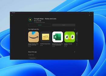 В Windows 11 умудрились запустить полноценный Google Play Store