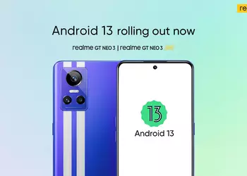 realme GT Neo 3 received a stable version of realme UI 3.0 based on Android 13