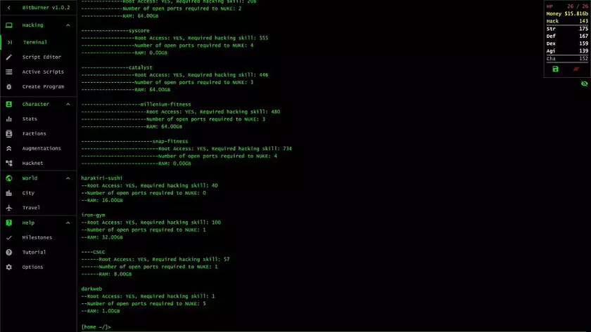 Простая игра о хакерстве, в которой можно выучить язык программирования JavaScript 