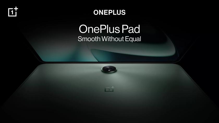 OnePlus Pad появился на официальном изображении: корпус зелёного цвета и камера с большим круглым выступом