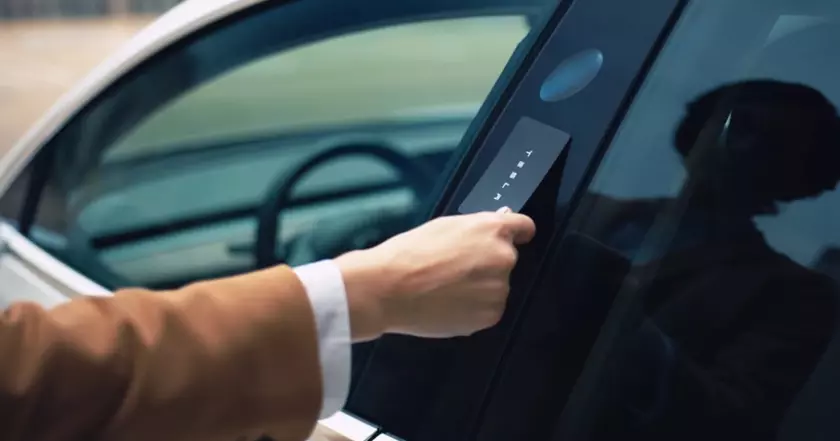 Tesla key card
