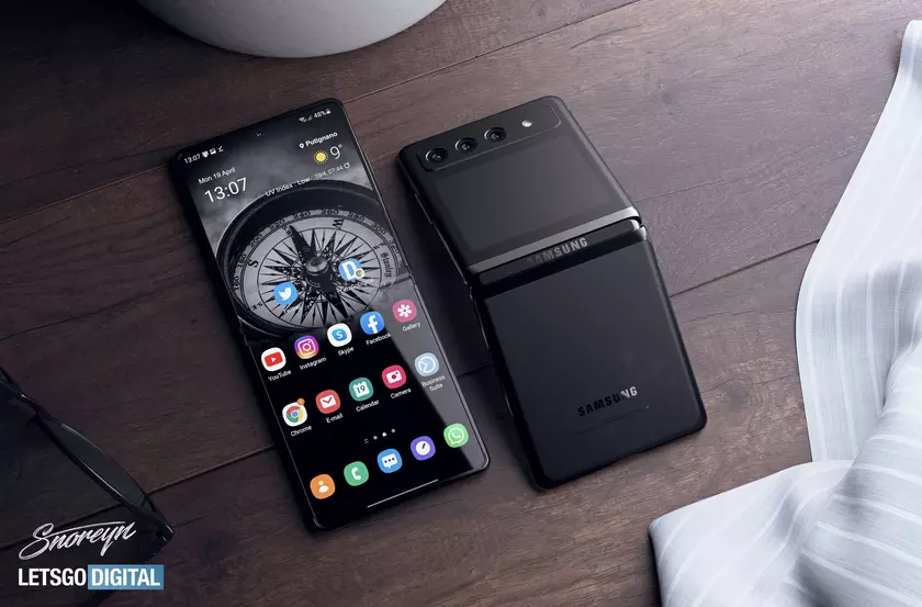 Слух: «раскладушка» Samsung Galaxy Z Flip 4 получит увеличенный внешний дисплей
