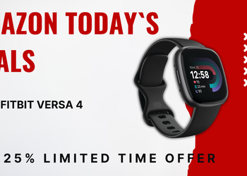 Fitbit Versa 4 Smartwatch - Save $50 Today!