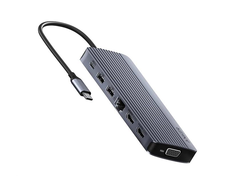 Anker представила в Европе USB-C хаб (14-в-1) с поддержкой до 3-х мониторов и ценой €79