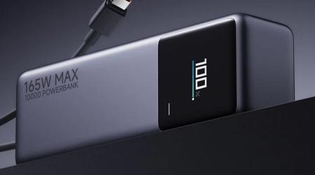 Xiaomi presenterer 10 000 mAh Power Bank med fargeskjerm og 165 W effekt