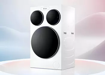 Теперь носки не исчезнут: Haier представила первую в мире стиральную машину с тремя барабанами