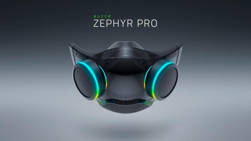Razer представила защитную маску Zephyr Pro — теперь еще и с громкоговорителем, но в полтора раза дороже