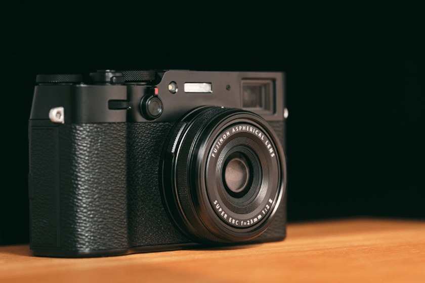 Fujifilm X100V digital camera vintage aesthetic