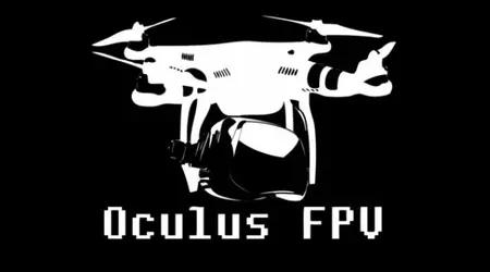 The virtual reality helmet Oculus Rift made friends with a quadroopter