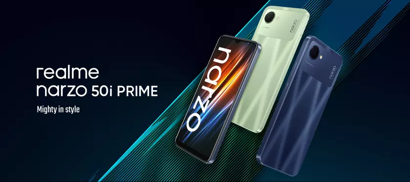 realme Narzo 50i Prime: LCD-диплей, чип Unisoc T612 и батарея на 5000 мАч за $100