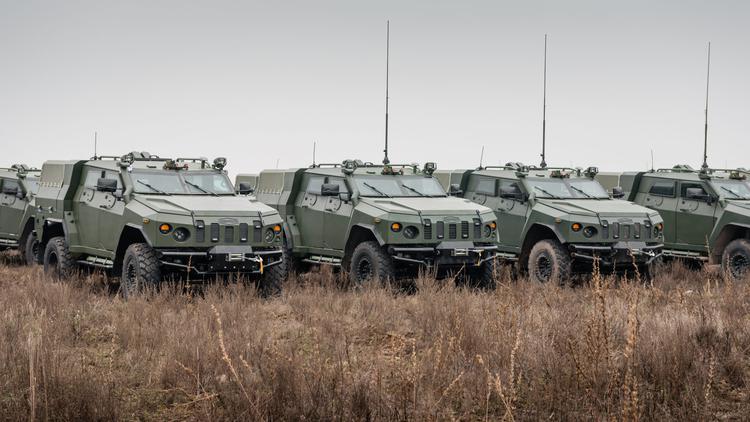 Ukrainian military received new domestic armoured ...