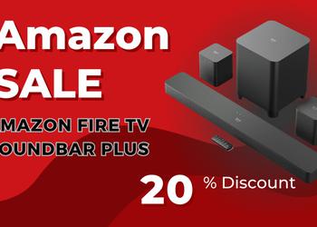 Amazon Fire TV Soundbar Plus - NOW $100 OFF!