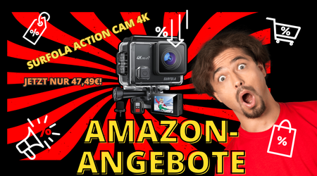 Surfola Action Cam 4K – Jetzt 32€ sparen!