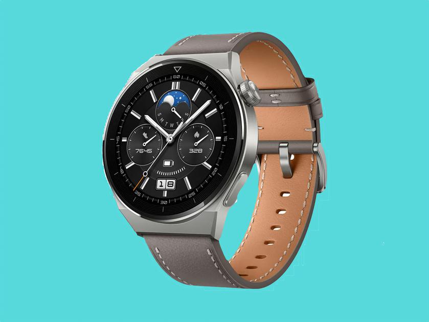 Huawei Watch GT 3 Pro c AMOLED-экраном, кожаным ремешком и датчиком SpO2 продают на Amazon со скидкой 100 евро