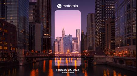 Motorola announced the presentation on February 24: we are waiting for the flagship Moto Edge 30 Pro with a Snapdragon 8 Gen 1 chip