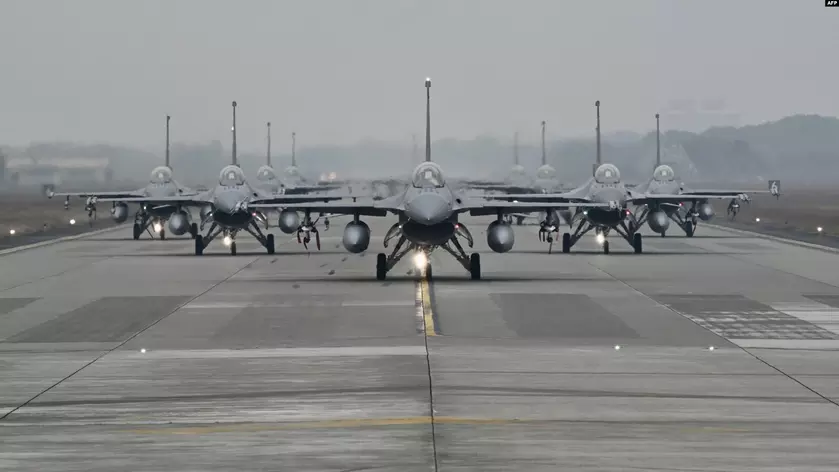 Тайвань выделил 1,3 млрд долларов на систему радиоэлектронной борьбы для F-16