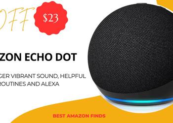 Amazon Echo Dot with a $27 Discount Great Opportunity to Buy