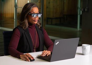Lenovo ThinkReality A3: «умные» очки дополненной реальности для бизнеса с 5 дисплеями и камерами