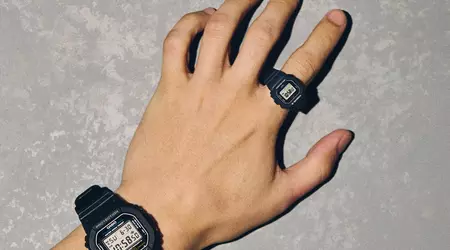 Casio presents the smallest watch in G-Shock history — the Nano DWN-5600 ring model