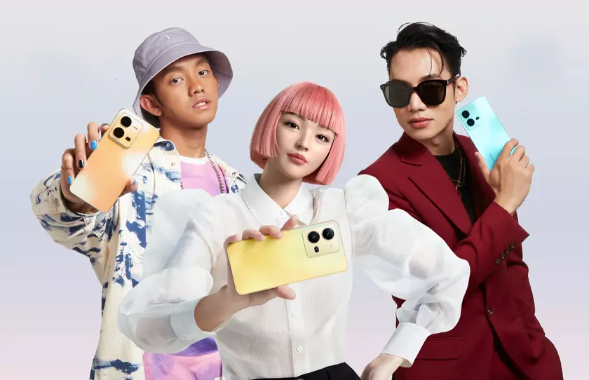 vivo V25e: AMOLED-дисплей на 90 Гц, процессор MediaTek Helio G99 и тройная камера на 64 МП за $310