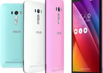 Смартфон для "селфи" ASUS ZenFone Selfie с 13-мегапиксельной фронтальной камерой