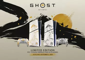 Невероятно элегантные и стильные лимитированные версии PlayStation 5 и DualSense в стиле Ghost of Yotei можно предзаказать с 4 сентября