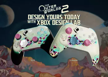 Microsoft предлагает контроллеры Xbox в узнаваемом стиле The Outer Worlds 2