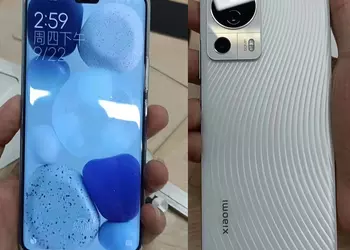 Display with a notch, like the iPhone 14 Pro, a triple camera and a thin frame: an insider showed photos of Xiaomi CIVI 2