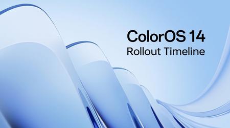 OPPO ujawniło, które smartfony wkrótce otrzymają ColorOS 14 z Androidem 14 na pokładzie