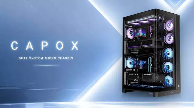 Thermaltake Capo X fits two full ...
