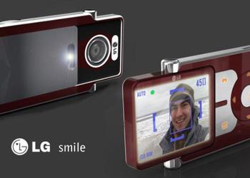 LG Smile: изумительный концепт раскладного телефона с камерой