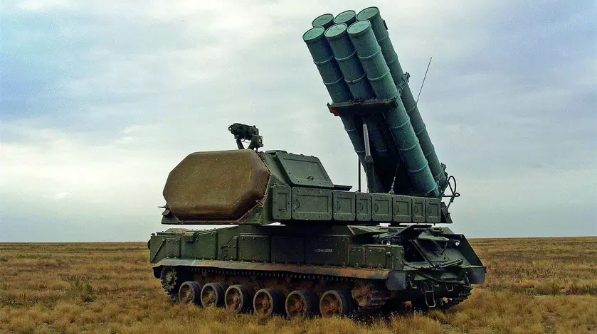 Украинский FPV-дрон поразил пусковую установку современного российского зенитно-ракетного комплекса «Бук-М3»